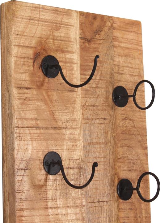 Actual product image SIT Möbel Wall wine rack Rustic nature (33 x 148 x 16 cm)