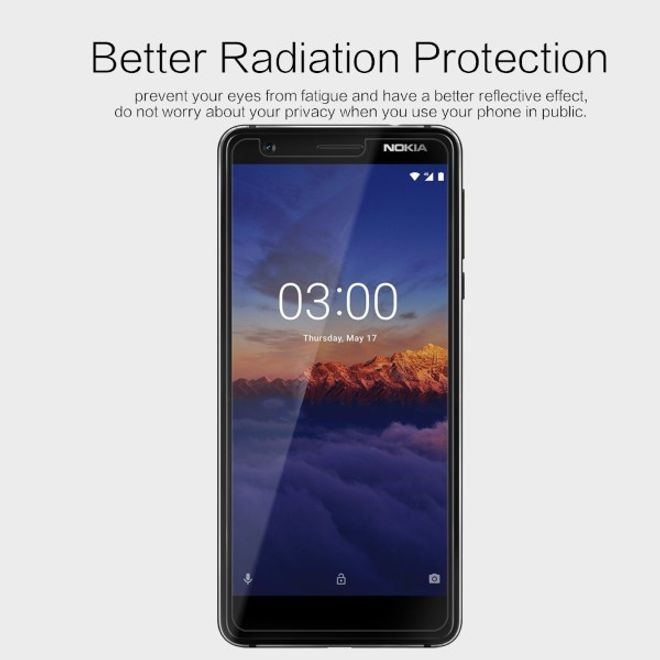 Actual product image Nillkin Matte Series Protective Film (1 Piece, Nokia 3.1)