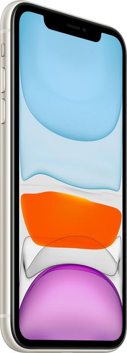 Produktbild Apple iPhone 11 (64 GB, White, 6.10", SIM + eSIM, 12 Mpx, 4G)