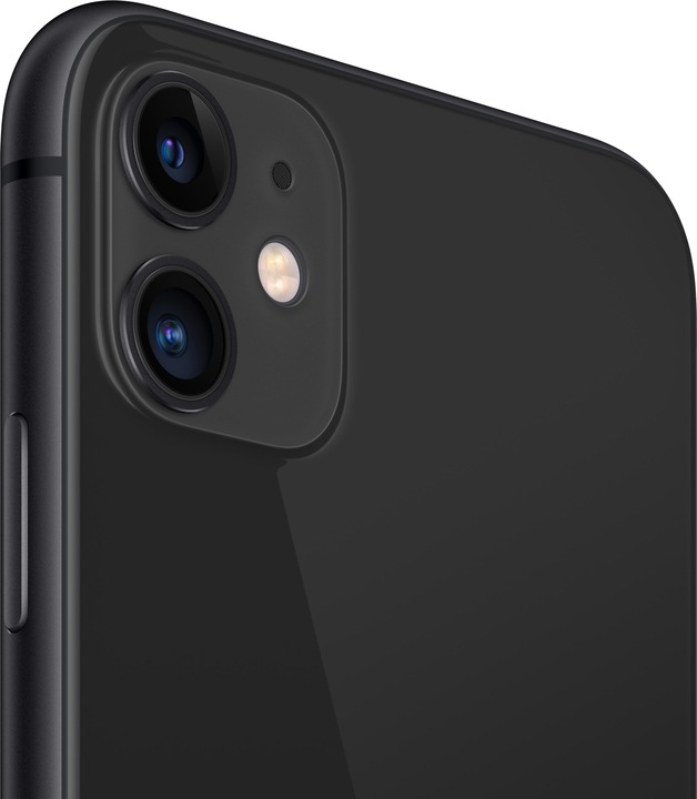 Image du produit Apple iPhone 11 (128 Go, Noir, 6.10", SIM + eSIM, 12 Mpx, 4G)