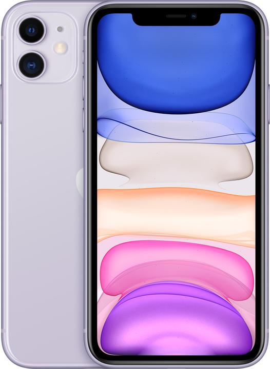 Produktbild Apple iPhone 11 (128 GB, Purple, 6.10", SIM + eSIM, 12 Mpx, 4G)