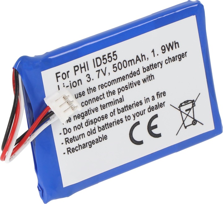 Produktbild Philips Akku ID555, ID5551B/38, ID5552B/38