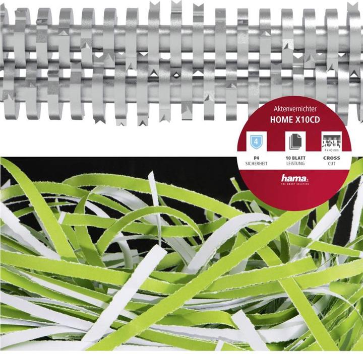 Produktbild Hama Home X10CD (Streifenschnitt)