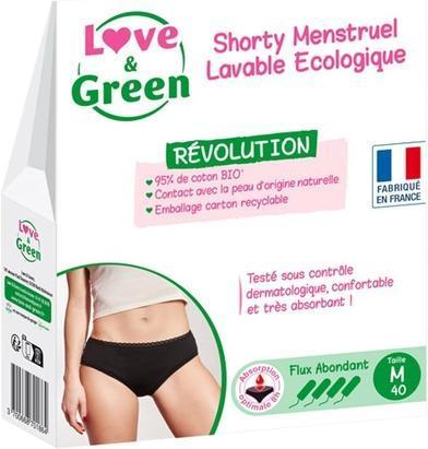 Immagine prodotto Love & Green Assorbente lavabile ecologico per flusso abbondante (M)