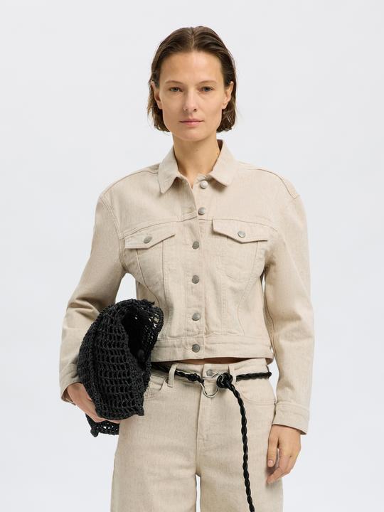 Produktbild Selected Cropped Jeansjacke (40)