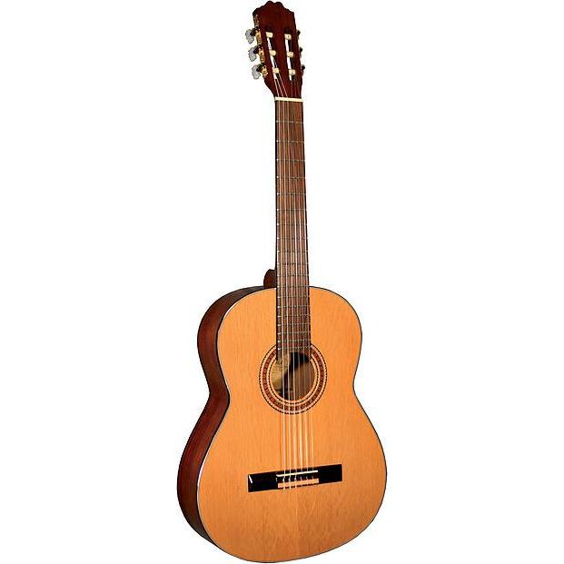 Kirkland Classic Modell 15 massive Decke (Konzertgitarre, Nato), Gitarre, Transparent