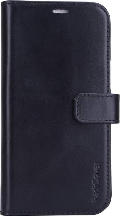 Produktbild Radicover Radiationprotected Mobilewallet Leather iPhone 12 PRO Max Exclusive 2in1 Magnetcover- Black (Apple iPhone 12 Pro Max)