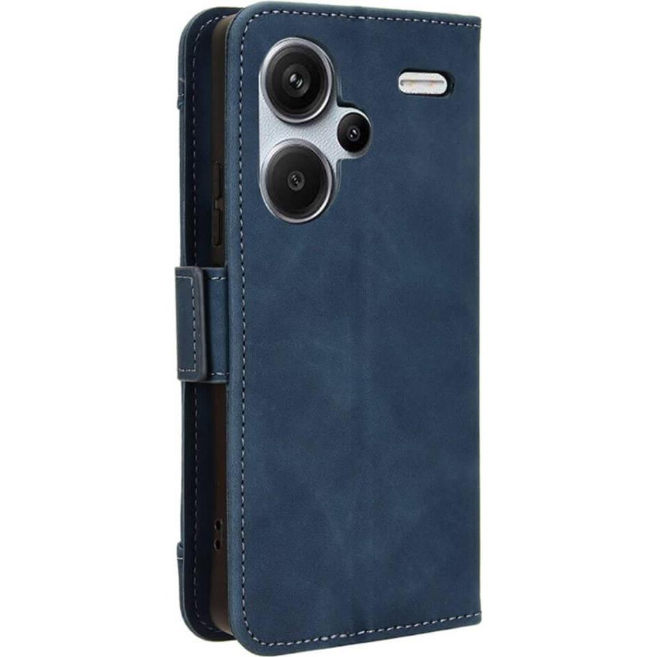 Thumbnail - Cover-Discount Xiaomi Redmi Note 13 Pro+ - Etui Kartenfächer blau (Xiaomi Redmi Note 13 Pro+), Smartphone Hülle, Blau