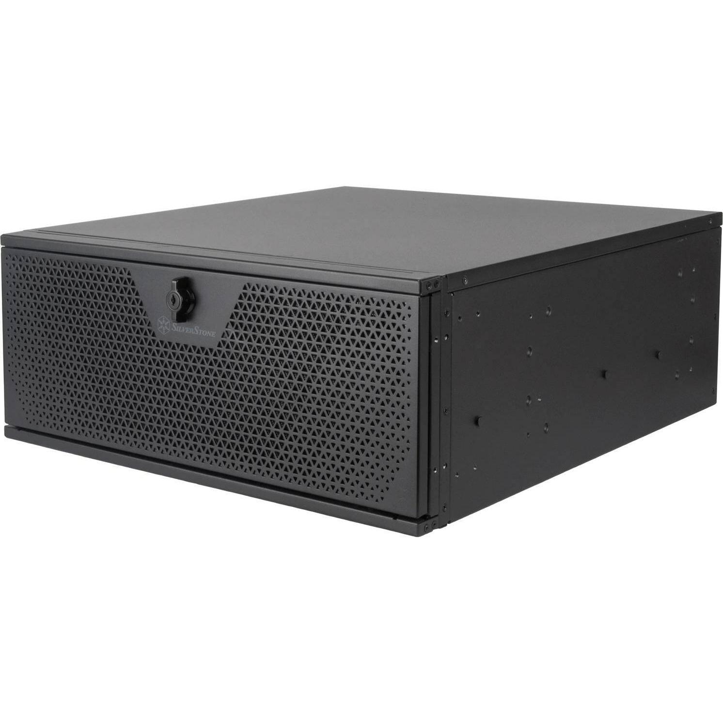 Silverstone RM44 (SSI EEB, SSI CEB, ATX, Mini-ITX, mATX), PC Gehäuse, Schwarz