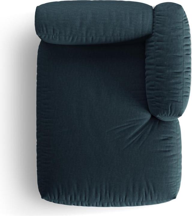 Image du produit Micadoni Chaise longue modulable droite, "Martina", 1 Place, 176x123x75 Fabriqué en Europe (Recamière)