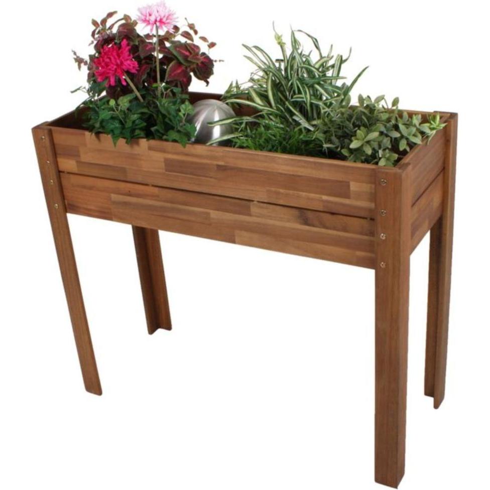 Garden Pleasure, Hochbeet, Hochbeet mit Vlies-Einlage 100 x 40 x 84 cm