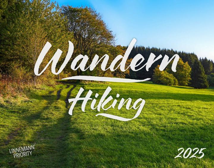 Produktbild Wandern 2025 Grossformat-Kalender 58 x 4