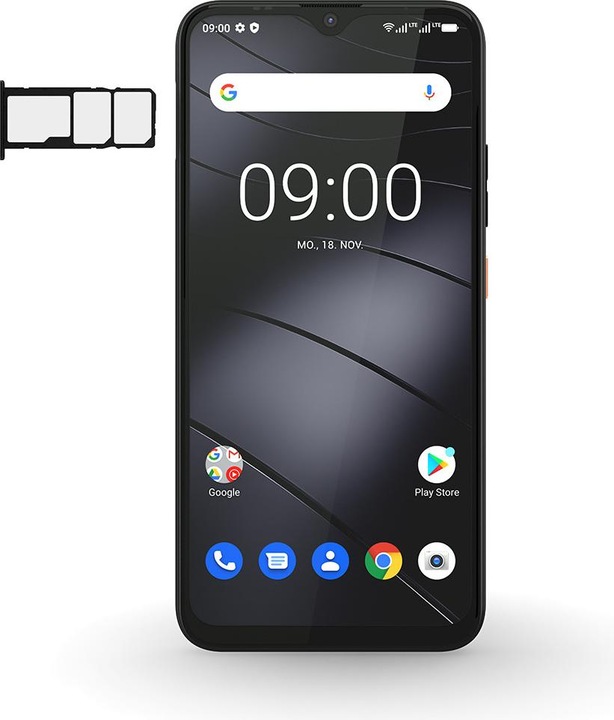 Immagine prodotto Gigaset GS4 (64 GB, Deep Black, 6.30", Doppia SIM + SD, 16 Mpx, 4G)