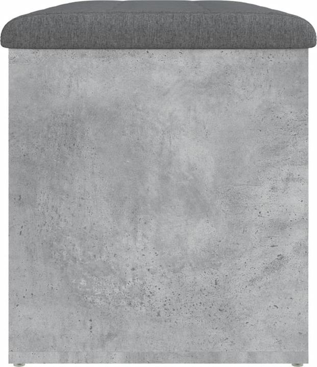 Immagine prodotto VidaXL Panca con contenitore in cemento grigio 82x42x45 cm (42 cm)