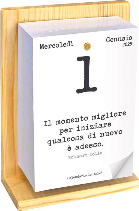 Actual product image Calendario Geniale (17 x 12 cm, Italian)