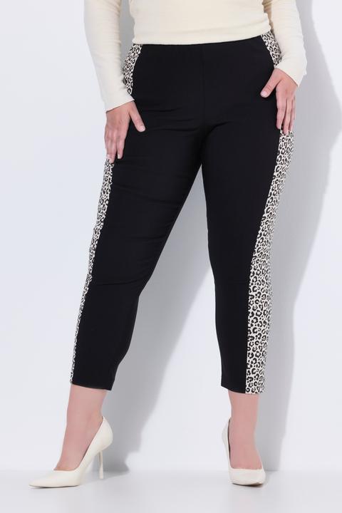 Actual product image Miamoda Bengalin-Hose, schmal, seitlicher Leo-Streifen (58)
