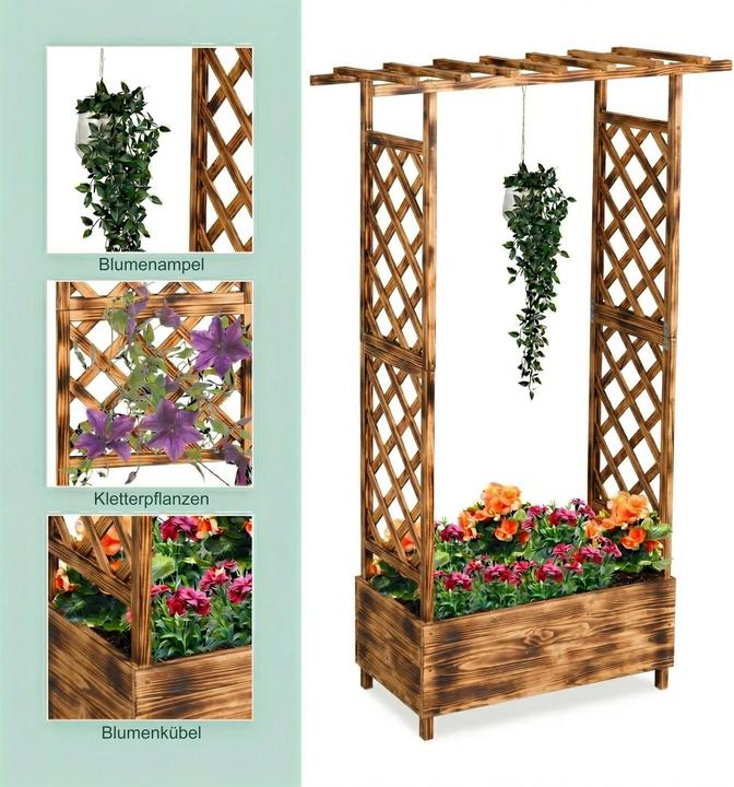 Actual product image Relaxdays Planter Trellis
