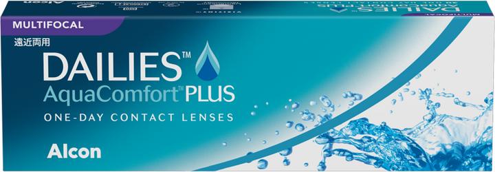 Actual product image Dailies AquaComfort Plus Multifocal 30 (-3.75, Daily lens, 30 Piece, Multifocal)