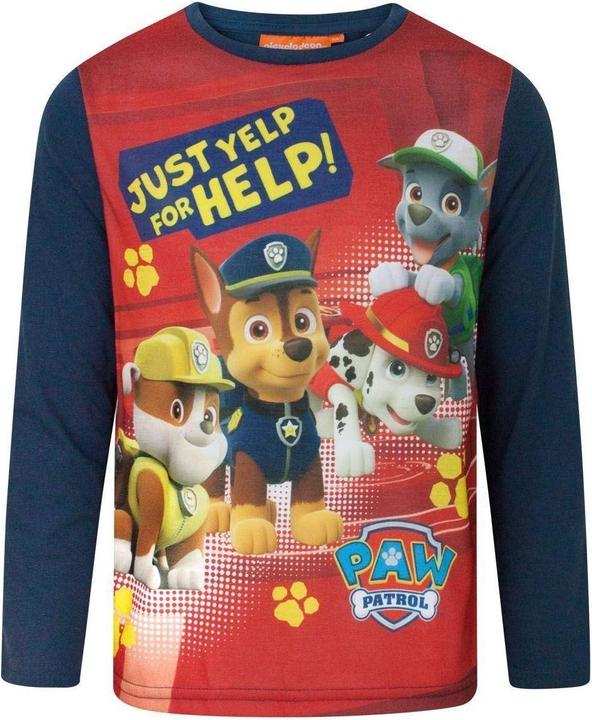 Produktbild Paw Patrol Yelp For Help TShirt Jungen Langärmlig (98)