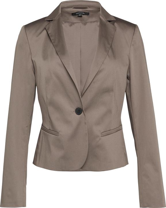 Image du produit Comma Indoor-Blazer Taillierter Blazer aus Baumwollstretch (40)