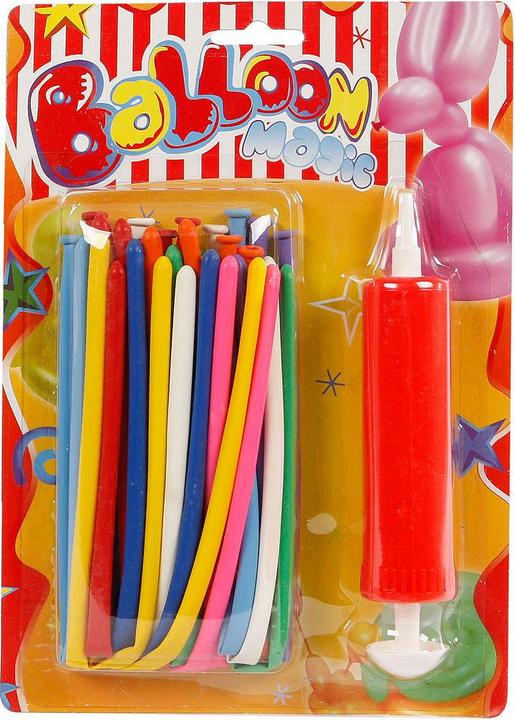 Produktbild Van Manen Veenendaal Modellierbare Luftballons mit Pumpe, 20 Stück. (20x)