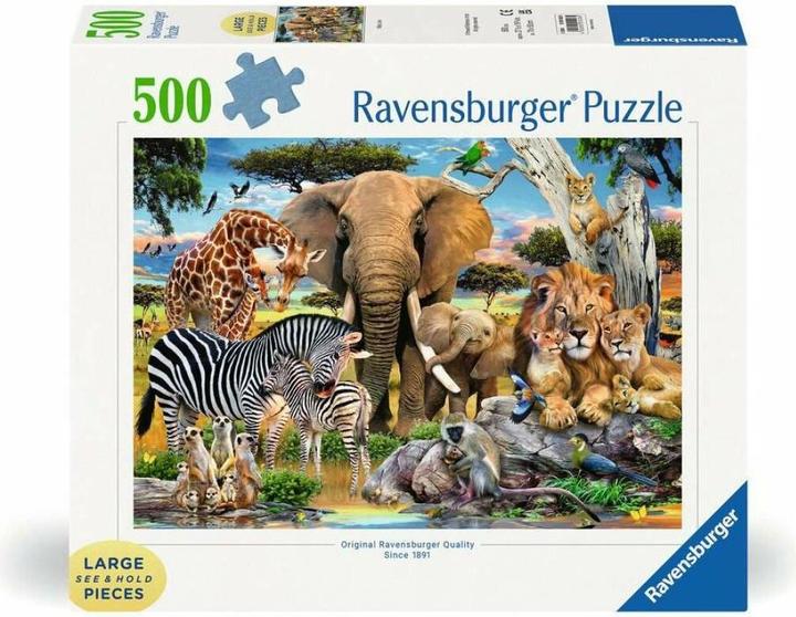 Actual product image Ravensburger Puzzle Baby Love, 500 pieces. (500 pieces)