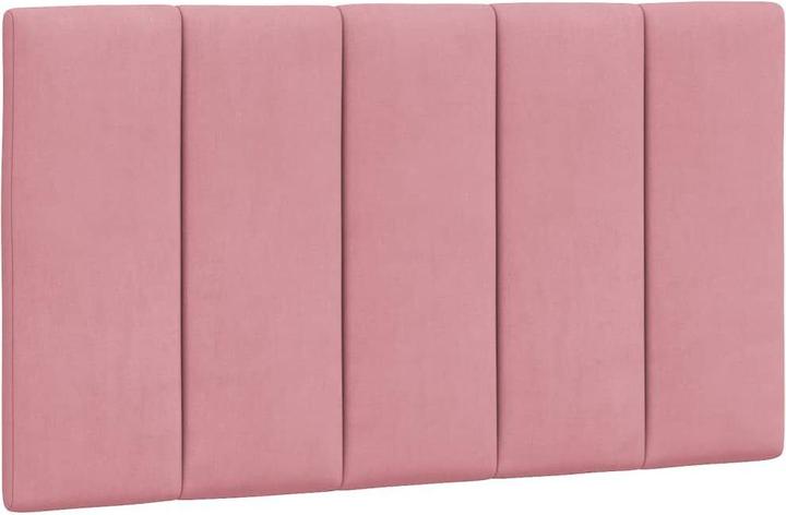 Actual product image vidaXL Bed frame with velvet headboard (90 x 200 cm)