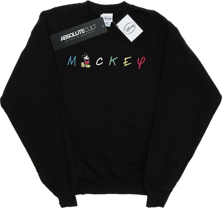 Immagine prodotto Disney Mickey Mouse Wording Logo Felpa Uomo (XL)