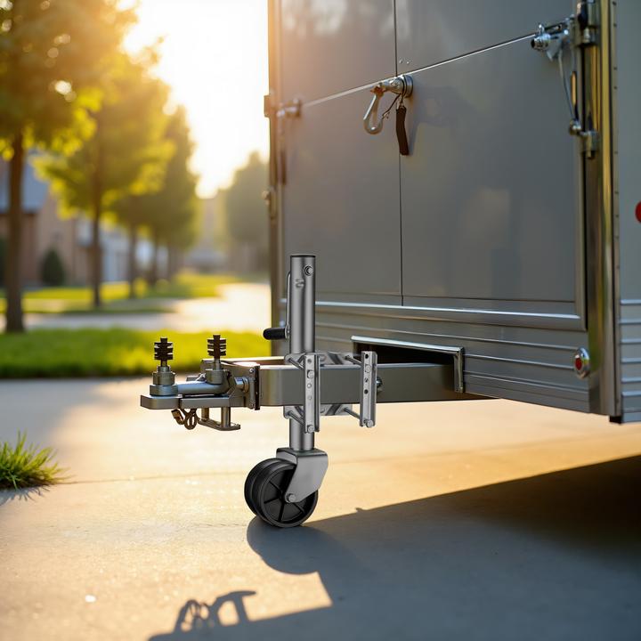 Actual product image Wiltec Double support wheel