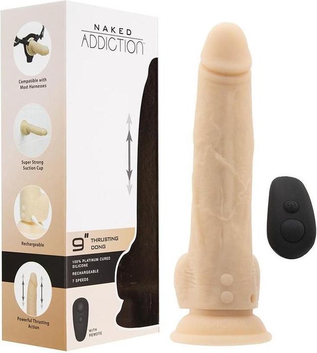 Actual product image Naked Addiction Realistic dildo