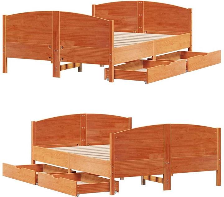 Image du produit vidaXL Bettgestell (140 x 190 cm)