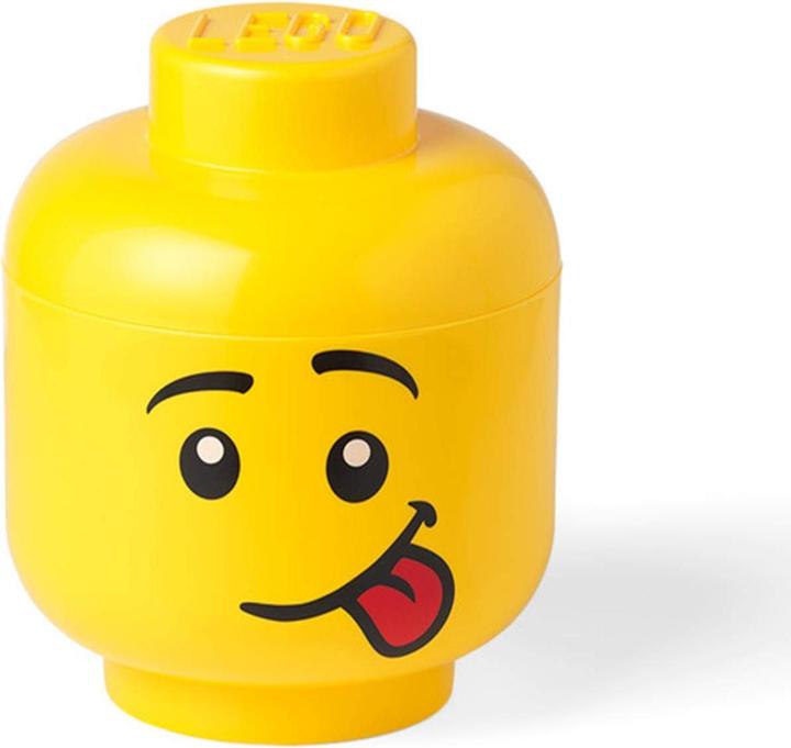 Image du produit Room Copenhagen La tête de stockage LEGO est une bêtise (Ø 24 x 27 cm, 8.50 l)