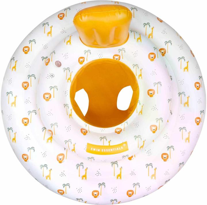 Jungle Leopard-Design, Weiss, Gelb