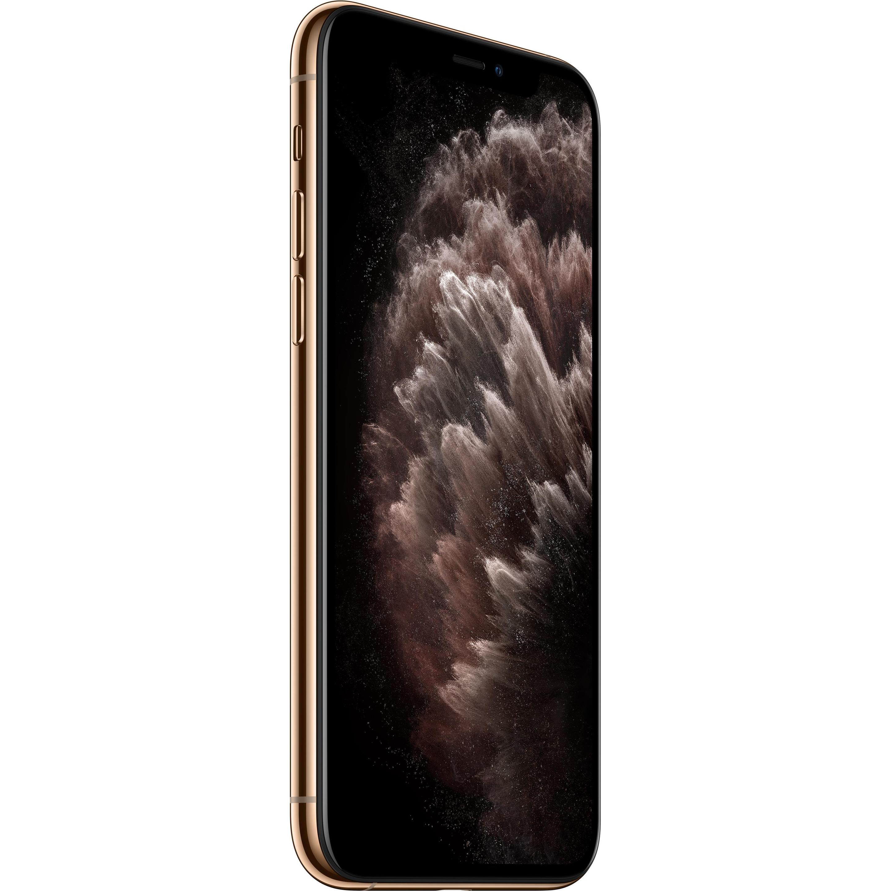 Thumbnail - Apple iPhone 11 Pro (64 GB, Gold, 5.80", SIM + eSIM, 12 Mpx, 4G), Smartphone, Gold