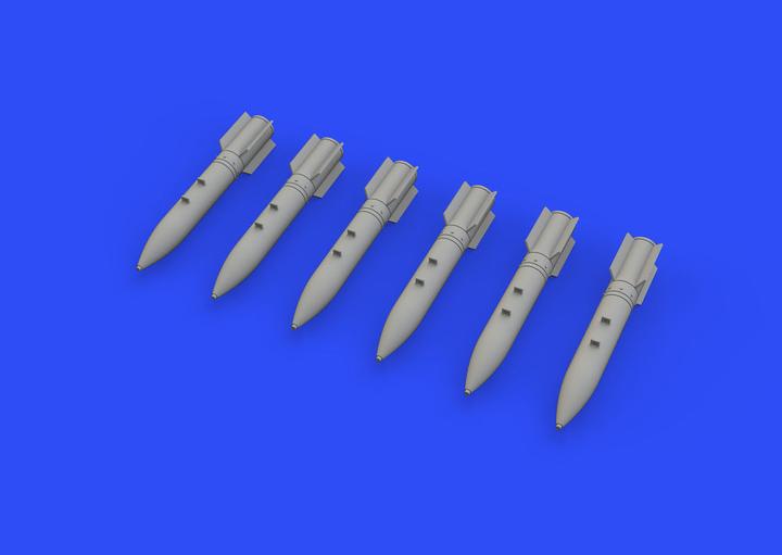 Actual product image Eduard PB-250 bombs