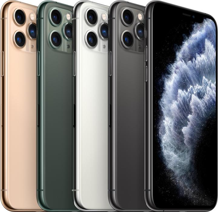 Produktbild Apple iPhone 11 Pro (64 GB, Silver, 5.80", SIM + eSIM, 12 Mpx, 4G)