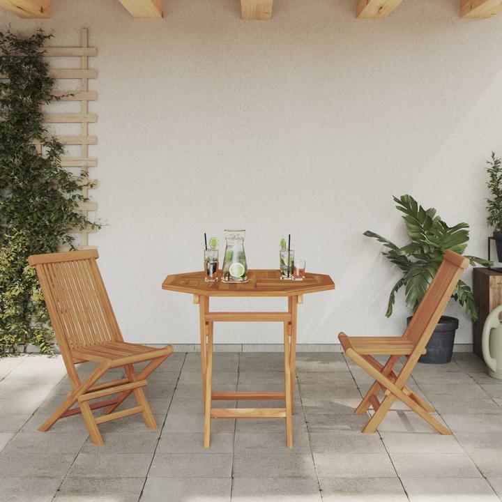 Produktbild vidaXL Garten-Esszimmermöbel (85 x 85 x 76 cm)