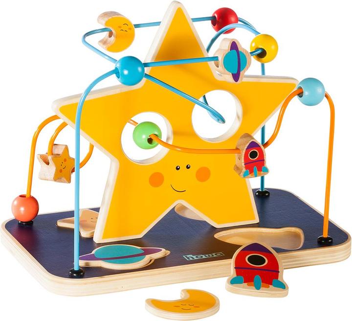 Howa Puzzle di legno con motore ad anello Spazio divertimento