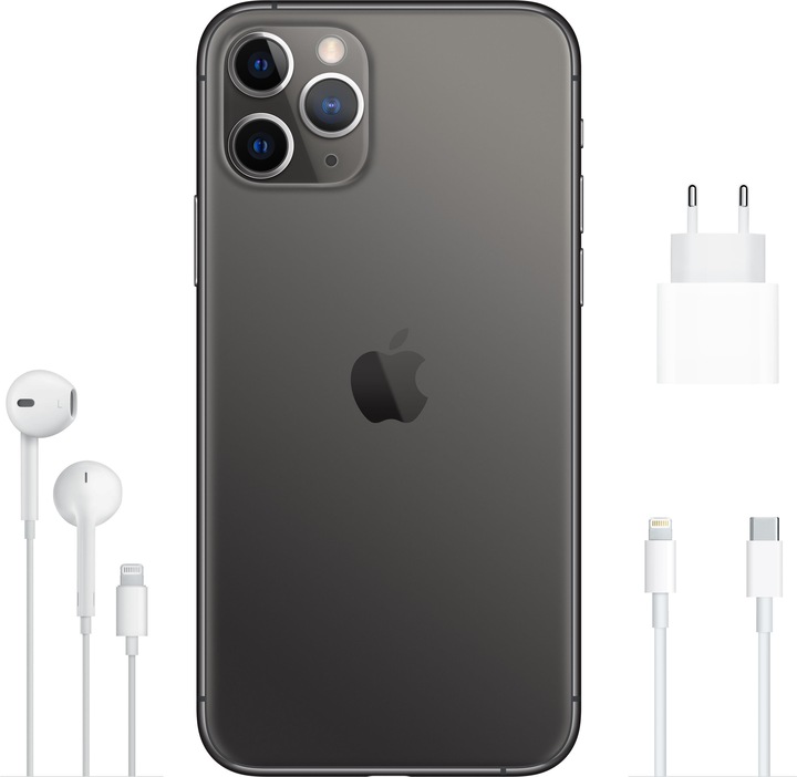 Immagine prodotto Apple iPhone 11 Pro (512 GB, Space grey, 5.80", SIM + eSIM, 12 Mpx, 4G)