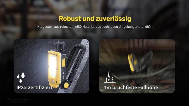 Actual product image Nitecore NWL20 (600 lm)