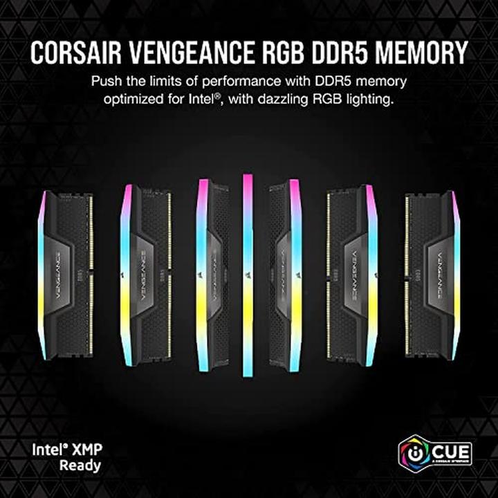 Actual product image Corsair Vengeance RGB (2 x 16GB, 5600 MHz, DDR5 RAM, DIMM)