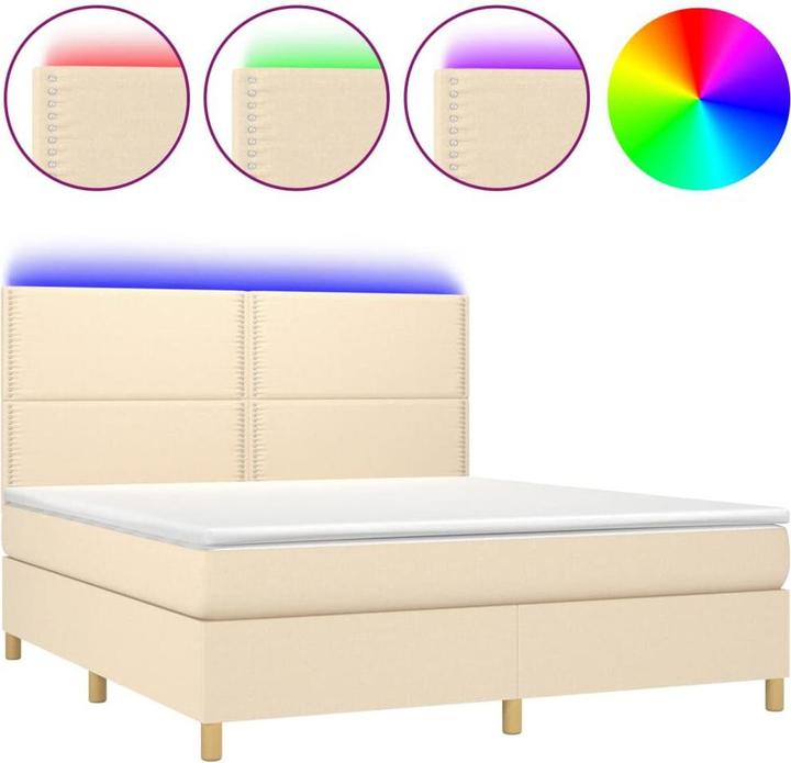 Produktbild vidaXL Boxspringbett (180 x 200 cm)