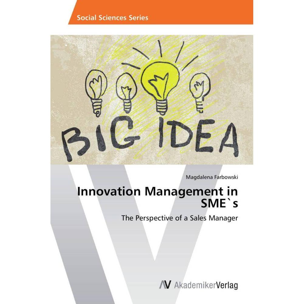 Innovation Management in SME's, Fachbücher