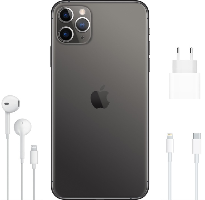 Immagine prodotto Apple iPhone 11 Pro Max (64 GB, Space grey, 6.50", SIM + eSIM, 12 Mpx, 4G)