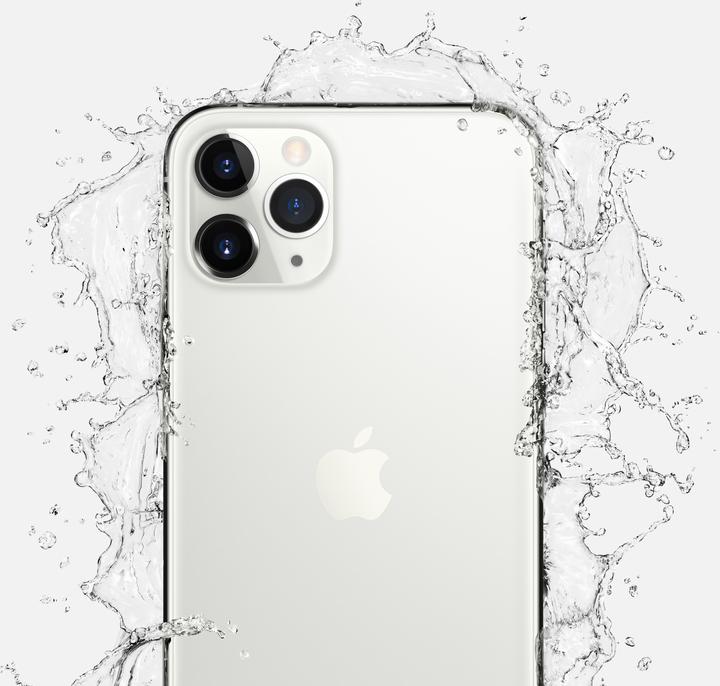 Produktbild Apple iPhone 11 Pro Max (64 GB, Silver, 6.50", SIM + eSIM, 12 Mpx, 4G)