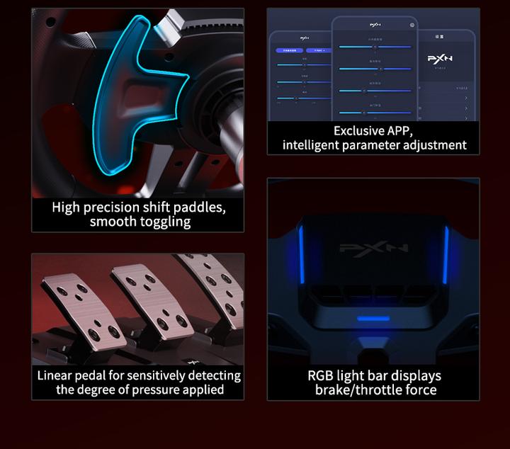 Produktbild PXN PXN-V9 Gen2 (PC, PS4, Xbox One S, Xbox One X, Xbox Series S, Xbox Series X)
