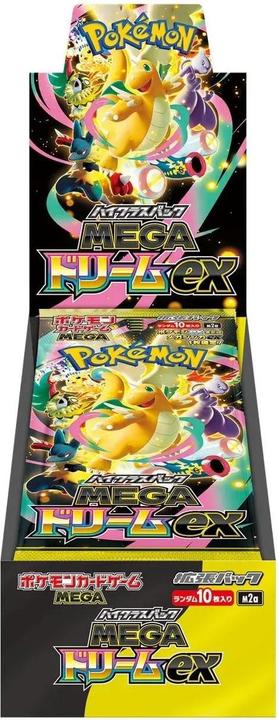Pokémon Mega Dream ex Booster Box - Mega Dream ex (pre-order) (Japanese, Booster display)