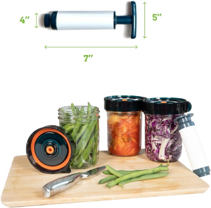 Actual product image ‎Nourished Essentials Easy Fermenter lid (4 pcs.)