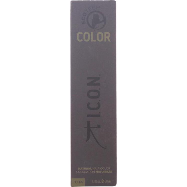 I.C.O.N., Haarfarbe, ECOTECH COLOR natural color #1.0 black 60 ml (1.0)