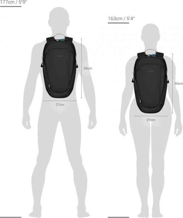 Produktbild Pacsafe Eco 25L Rucksack ECONYL® schwarz (25 l)